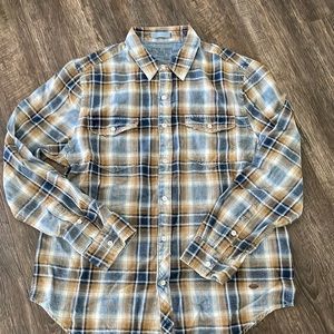 True Grit button down flannel